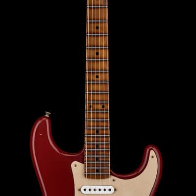 Fender Custom Shop Limited Edition 1954 Roasted Stratocaster Journeyman Relic - Cimarron Red #0482 image 5