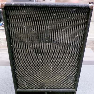Sonic Research Bass Cabinet 2x10" 1x18" Front Ported late 1980's-early 1990's - Black with Silver Streak Grille image 4