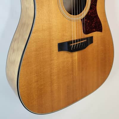Vintage 1995 Taylor 420 Dreadnought, All Solid USA Made Spruce Top w/Figured Maple B&S, Active Pickup, OHSC image 5