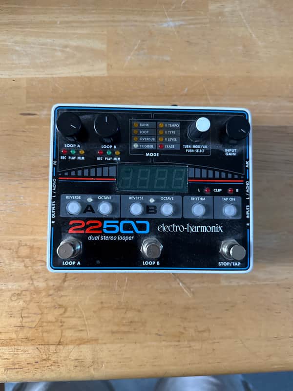 Electro-Harmonix 22500 Dual Stereo Looper 2015 - Present - Black image 1