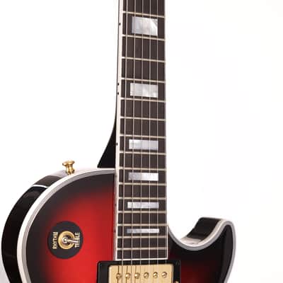 Gibson Custom Shop Les Paul Axcess Standard Candy Apple Red Burst Gloss Headstock Repair image 7