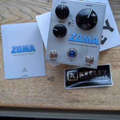 Keeley Zoma Stereo Reverb / Tremolo Pedal image 2