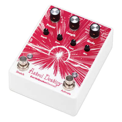 EarthQuaker Devices Astral Destiny 2021 White/Red image 2