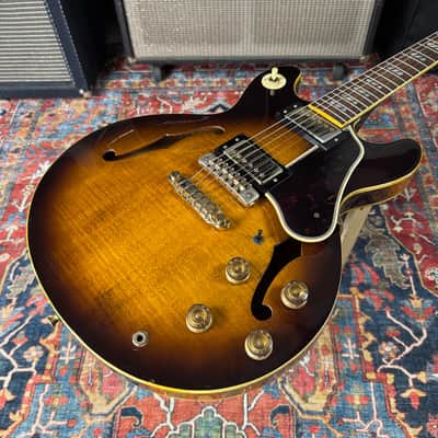 Greco SV800S Super View Semi Hollowbody ES339 Style Maxon PU2 Fujigen 1979 image 11