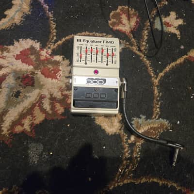 DOD FX40 Graphic EQ Pedal, Super Clean, Tone! 1970's-1980's image 3