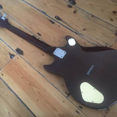1980s Hondo  Professional H-1010 Double Cut Electric Guitar Japan Matsumoku image 7