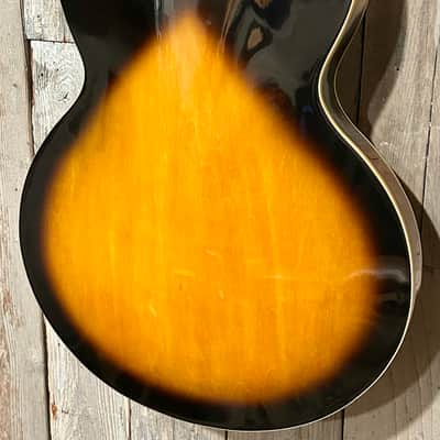 Jay Turser  JT134DC 335 Style Semi-Hollowbody Electric Guitar - Sunburst, Ships Fast with A Pro Set Up! image 12