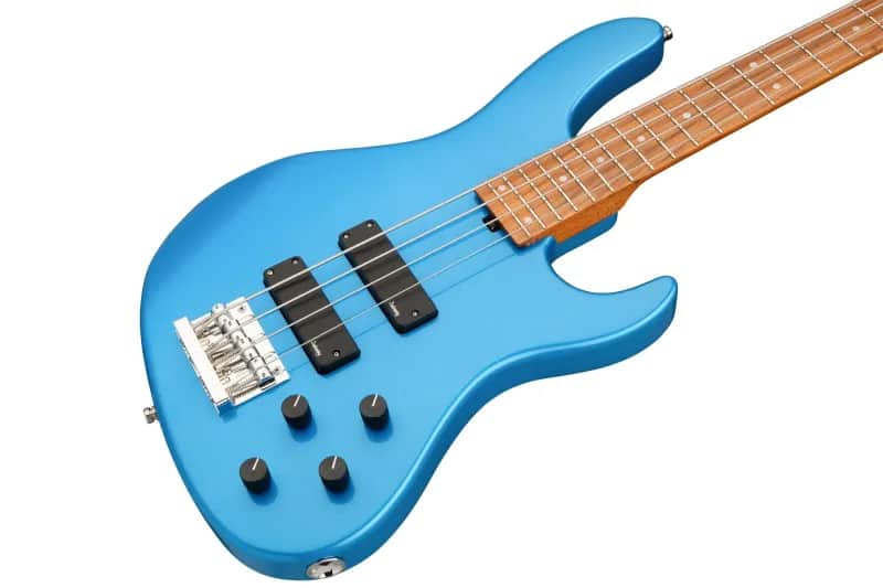 Sadowsky MetroExpress 24-Fret Modern Bass, Morado Fingerboard, 4-String - Solid Ocean Blue Metallic High Polish image 1