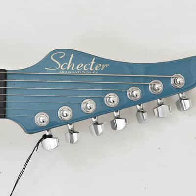 Schecter AM-7 Aaron Marshall Guitar Cobalt Slate B-Stock 2496 image 4
