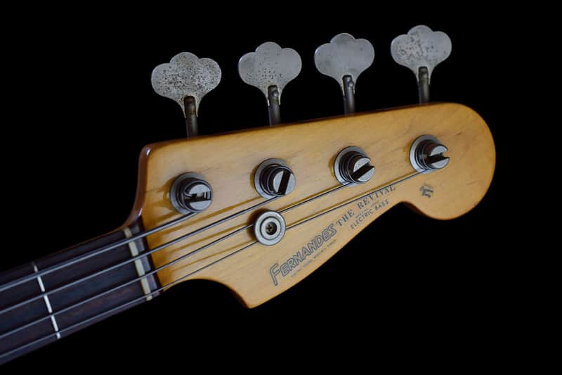 Fernandes The Revival RJB-55 Jazz Bass 1984 - 3 Tone Sunburst