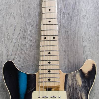 Prisma Syndicate Custom Electric Guitar, McNelly P90 Pickups, Mono Gig Bag (Open Box) image 3