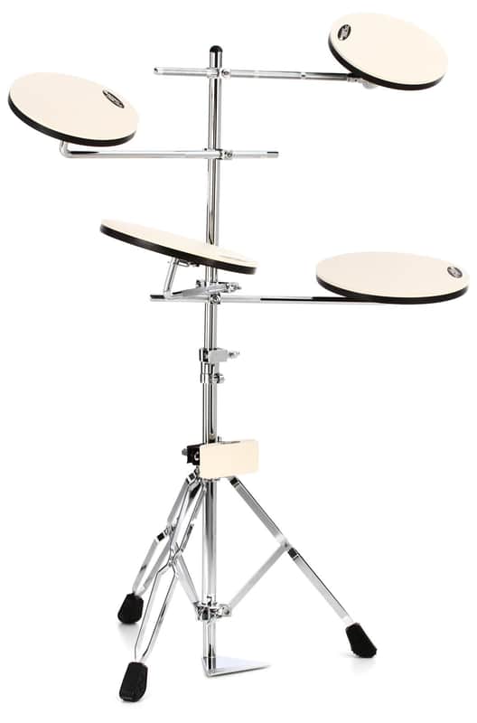 DW DWCPPADTS5 Go Anywhere Practice Pad Set with Stand image 1