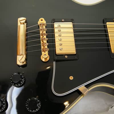 2006 Gibson Les Paul Custom '57 Reissue Black Beauty LPB-7 Electric Guitar image 3