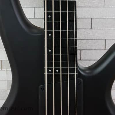 Ibanez GWB35-BKF Gary Willis Signature Soundgear Fretless - Black Flat image 4