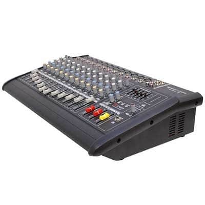 Seismic Audio - LandSlide 12P - 12 Channel DSP Professional Powered Mixer Power image 3
