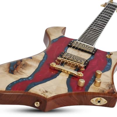 Wylde Audio Goregehn Special Edition Blood River Burl image 2