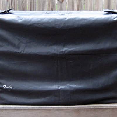 Vintage late 1960s Fender Bassman 2x15" cabinet - JBL D140F, w/ cover image 7
