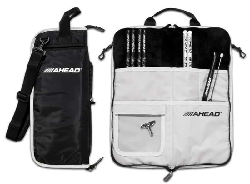 Ahead Bags - SB5 - Deluxe Stick Case (Black With Gray Trim, Gray Interior, Plush Interior) image 1