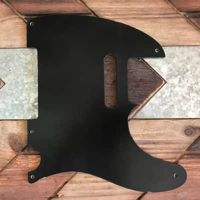 Real Life Relics Black Telecaster® Pickguard 1 Ply 5 Hole Bakelite Blackguard   [PGT3]