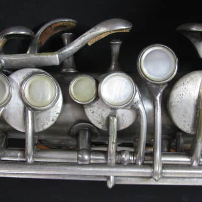 Conn Alto Sax, Vintage, Silverplate ?? 1924/25 ?? Silver image 21