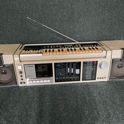 1980's FISHER SC-300K Portable Music Composer System Boombox Stereo w/Keyboard image 1