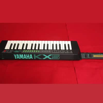 Yamaha KX5 BLACK Keytar MIDI Controller shoulder keyboard TESTED #24 image 11