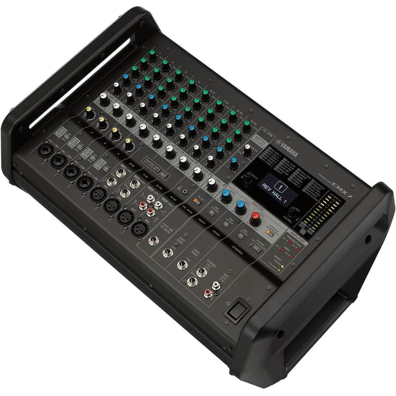 Yamaha EMX7 12 Channel 1400-Watt Powered Analog Mixer image 1