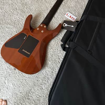Charvel MJ Dinky DK24 HSH 2PT W MAH FM 2025 Antique Burst image 12