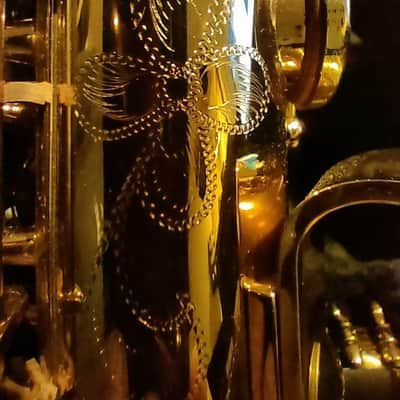 Jäger Soprano Saxophone 1990 Gold lacquer image 3