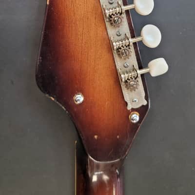 Kawai 3-Pickup Electric Guitar 1960s - Violin burst image 6