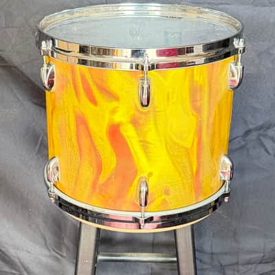 Gretsch Vintage USA Custom 13x11 Tom Drum 80’s Square Badge image 3