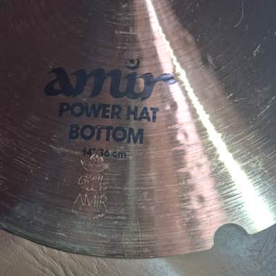 Zildjian 14" Amir Power Hat Hi-Hat Cymbals (Early–Mid 1980s) image 6