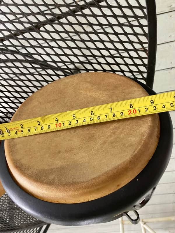 PRE OWNED Toca Percussion Large Bongo Drum Head TP-27008 see photo 8 to 9" image 1
