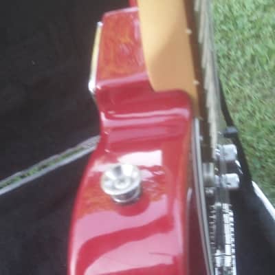 Fender Telecaster American Standard 2013 - red transparent image 11
