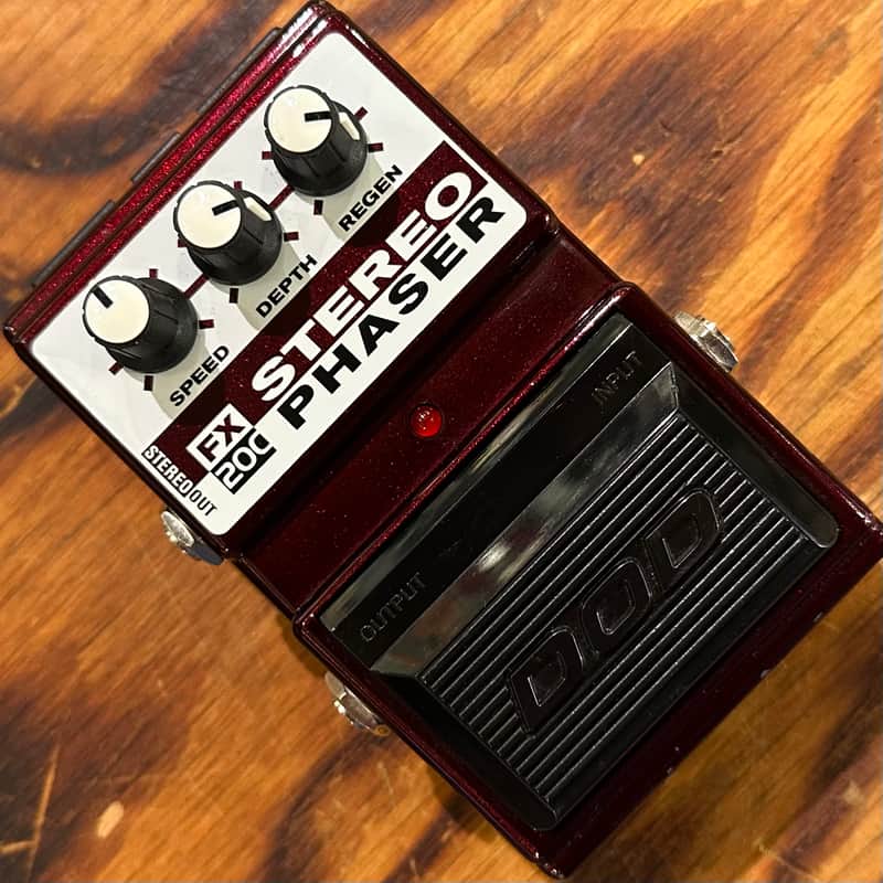 DOD Stereo Phaser FX20C 2000s - Black image 1