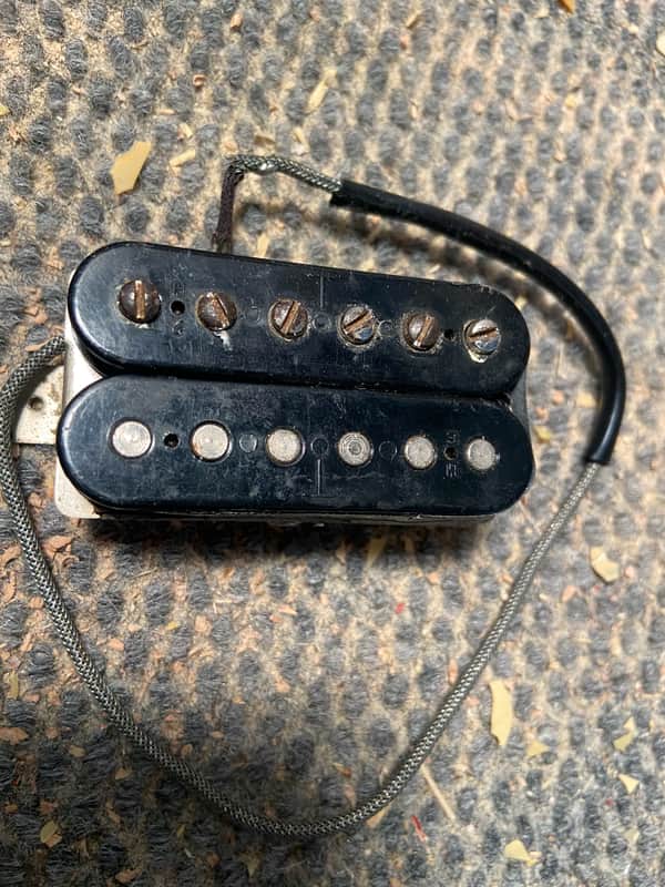 Gibson T-top Humbucker Pickup Vintage Patent Decal Sticker image 1