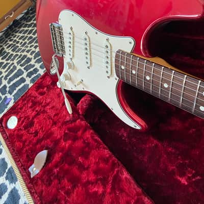 Fender Stratocaster 62 American vintage 1991 - Candy apple image 4