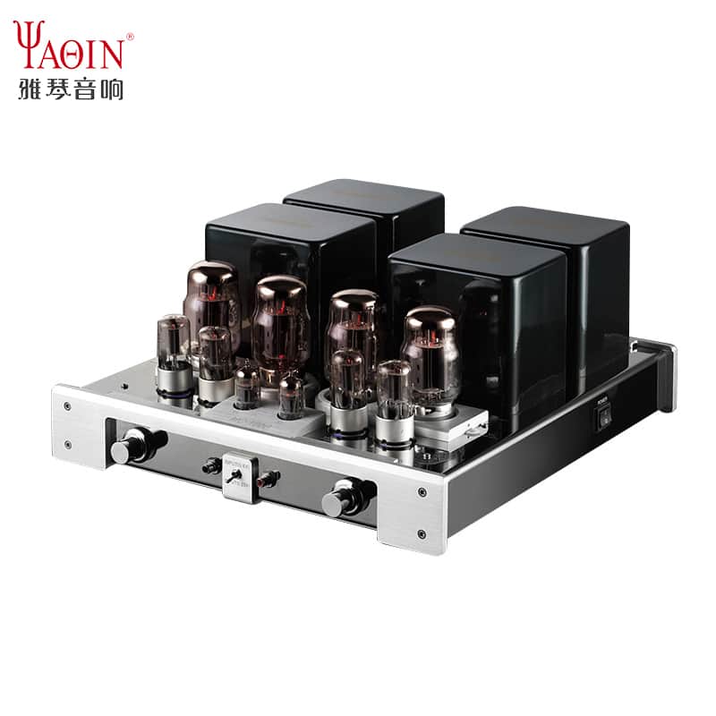 YAQIN MC-100B Class A Push Pull Integrated Tube Amplifier, Power Amplifier, Output Power 50Wx2 / 25Wx2, KT88 Tubes, AC115 or AC 230 2025 - silver image 1