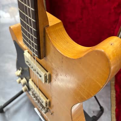 1961 Carvin SBG-3 Lefty - Natural w/ case - Left Handed image 7
