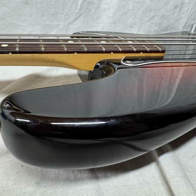 Fender American Performer Precision Bass 4-string P-Bass 2021 - 3-Color Sunburst / Rosewood fingerboard image 19
