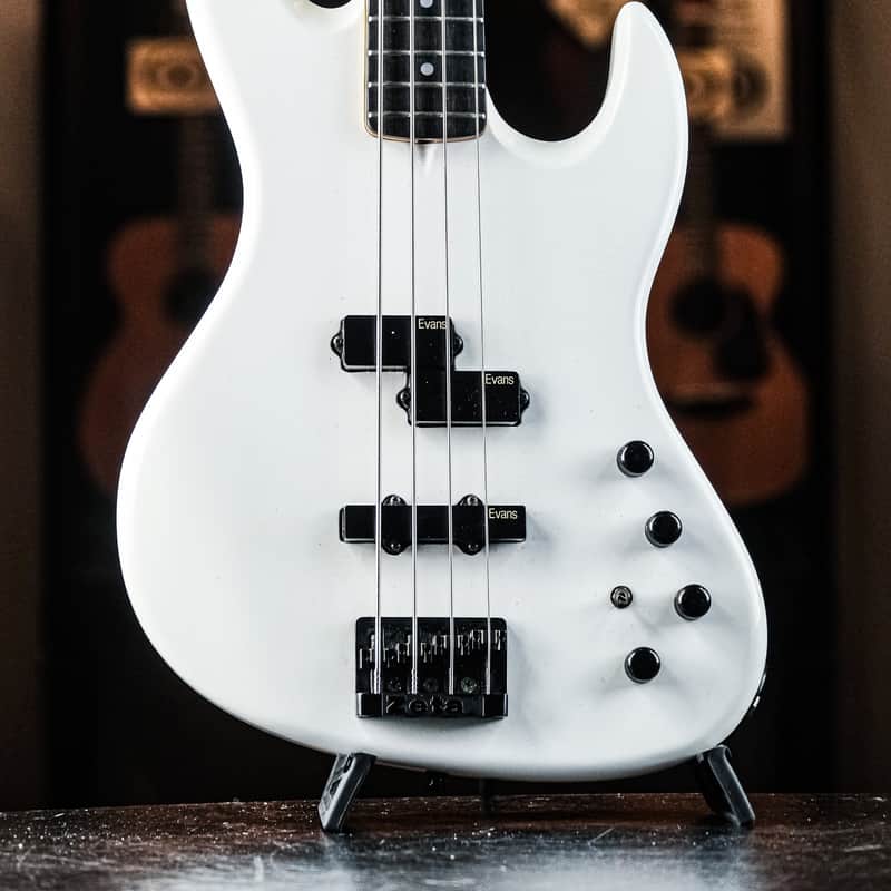 1989 Godin Z11 w Zeta Piezo Bridge white