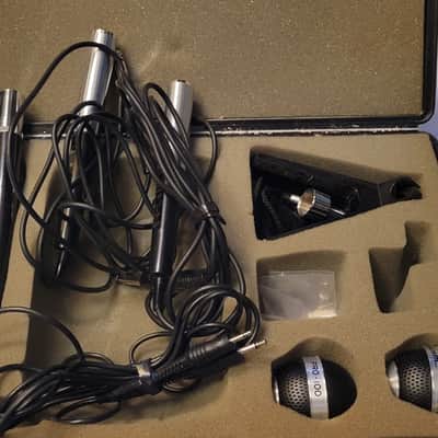 Realistic Pro-100 Dynamic microphone set 70s image 2