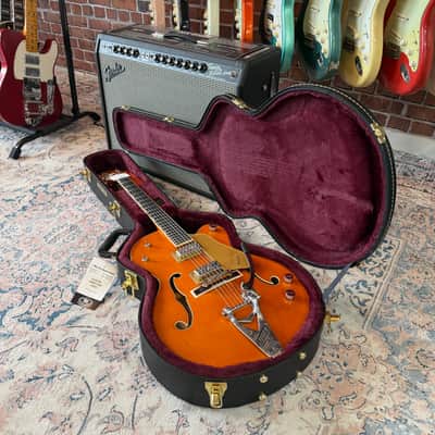 Gretsch G6120T-BSSMK Brian Setzer Sig. Nashville '59 "Smoke" - Smoke Orange image 10
