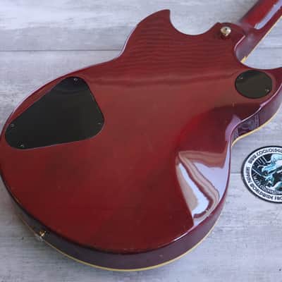 1981 Yamaha Japan SG-1000 Double Cutaway (Cherry Sunburst) image 8