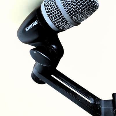 Shure PG56-LC Cardioid Swivel-Mount Dynamic Snare/Tom Microphone with A50D Mount 2010s - Black image 2