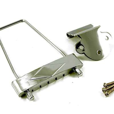 WD® Replacement TrapezeTailpiece For Gibson®, Chrome