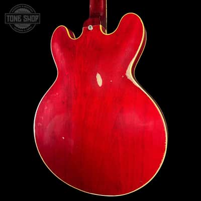 Gibson Custom 1961 ES-335 Reissue Heavy Aged 60s Cherry w/case 150693 image 10