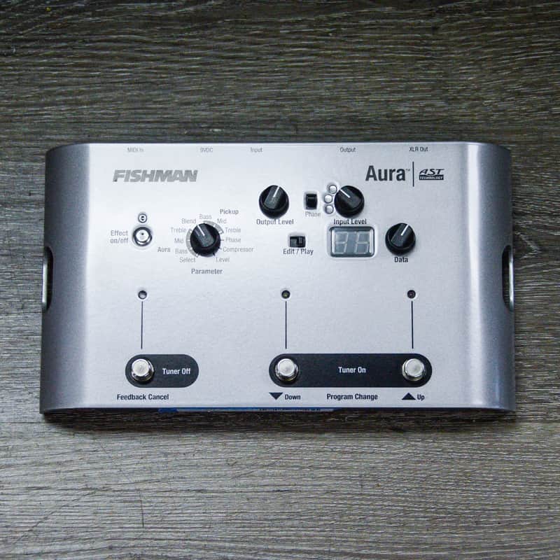 Fishman Aura AST Acoustic Imaging Blender - Silver image 1