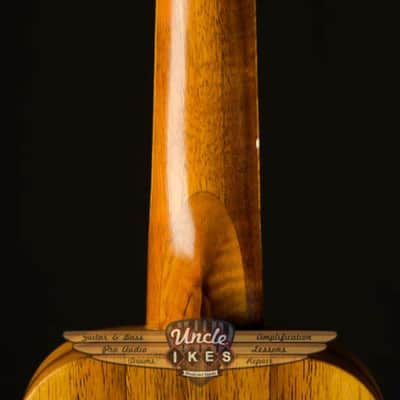 Vintage 70's Kamaka Koa Soprano Ukulele, Koa, White Label, Uke, Hawaiian, Hardcase image 11