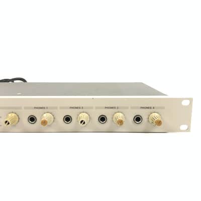 TASCAM MH-40 MK II 4 Channel Rack Headphone Amplifier Studio Hi-Fi Grade Cream #2 TGHM image 3